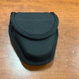 Black Double Handcuff case - bianchi for belt